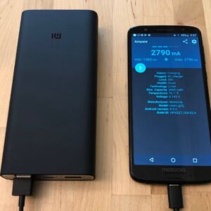 Xiaomi Mi Power Bank 3 with Moto G6 Xiaomi Mi Power Bank 3 with Moto G6