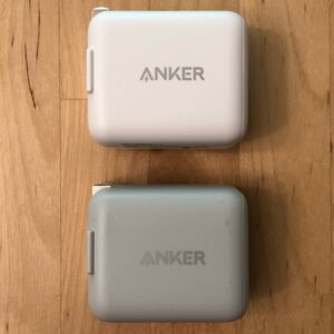 Top: Anker PowerPort C 1. Bottom: Anker PowerPort PD 1. Top: Anker PowerPort C 1. Bottom: Anker PowerPort PD 1.