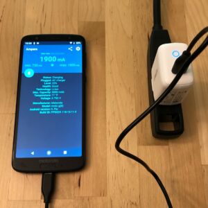 Anker PowerPort C 1 with Moto G6 Anker PowerPort C 1 with Moto G6