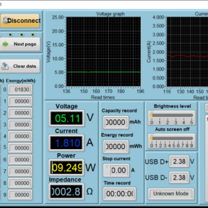 iPhone 8 power meter (USB-C) iPhone 8 power meter (USB-C)