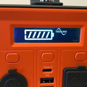 Novoo 230Wh Portable Power Station LCD with AC/outlet active Novoo 230Wh Portable Power Station LCD with AC/outlet active