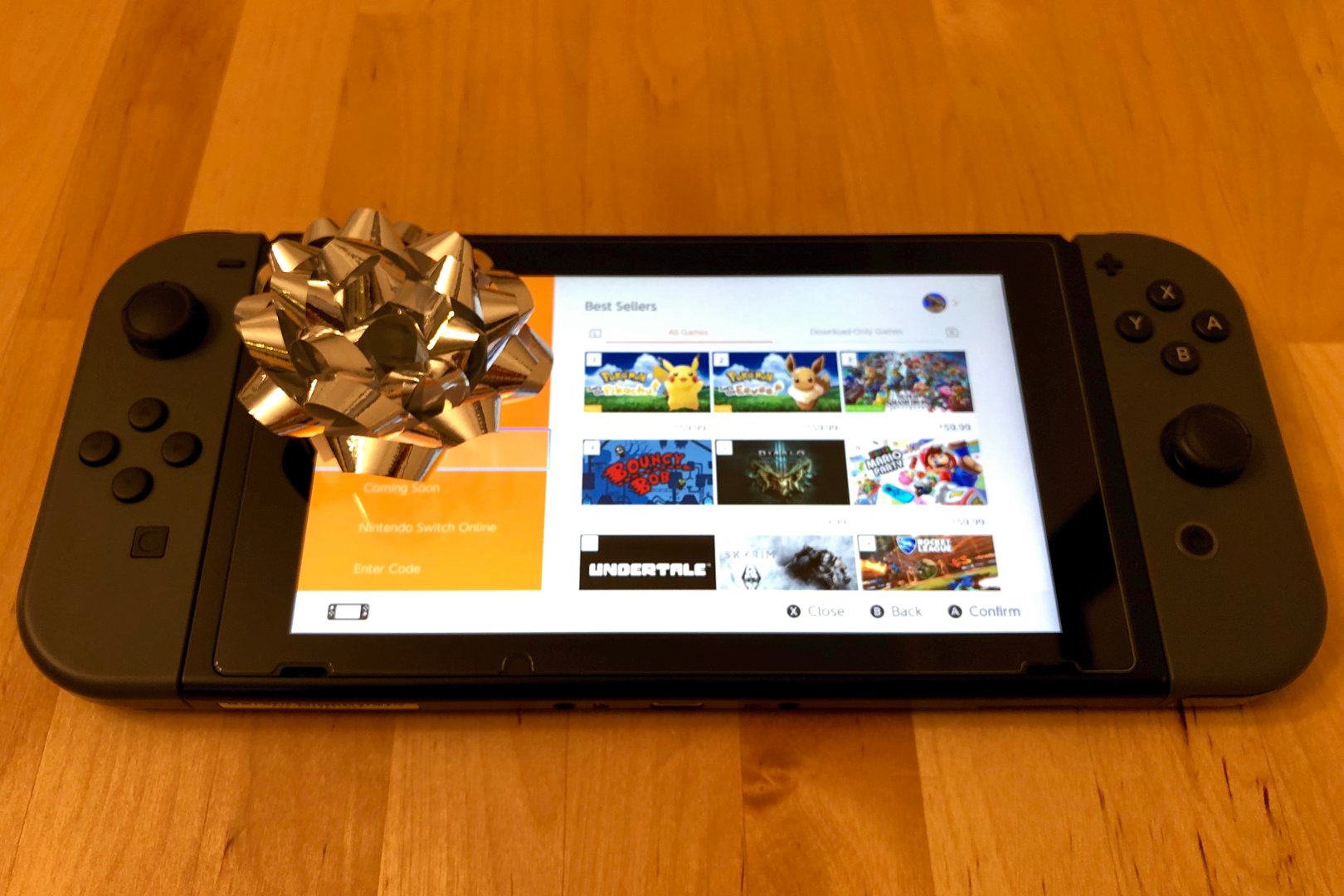 nintendo switch gift a game