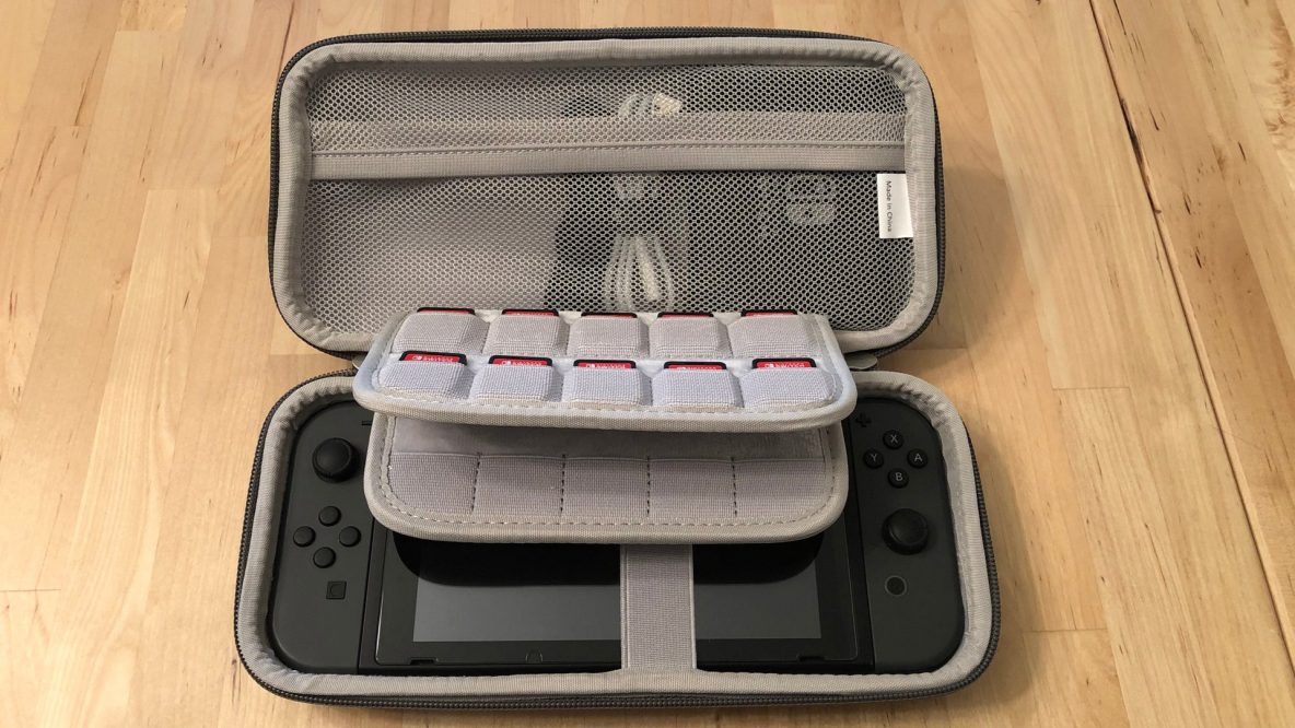 Inateck Carrying Case for Nintendo Switch.