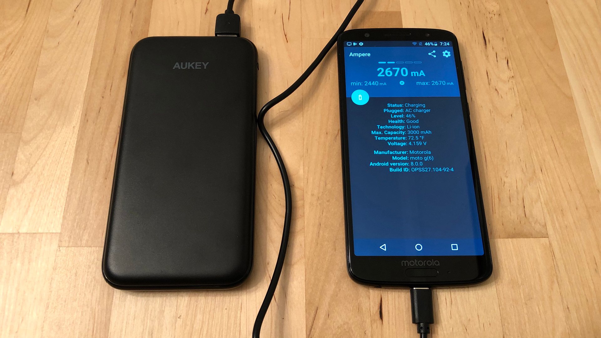 Uventet Assimilate Brace AUKEY PB-Y13 Sprint Lightning 10000 Review - Switch Chargers