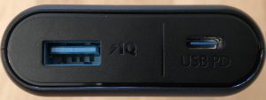 Anker PowerCore Speed 20000 PD ports