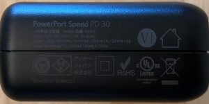 Anker PowerPort Speed PD 30 specs