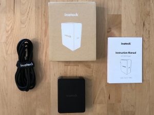 Inateck 60W PD USB-C box and contents
