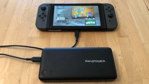 RAVPower PD Pioneer 26800 with Nintendo Switch