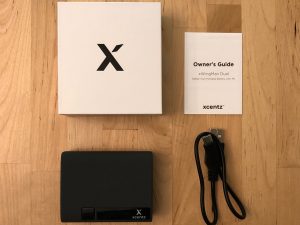 Xcentz xWingMan Dual 10000 box and contents