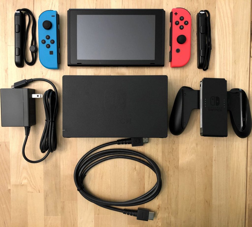 New (2019) Nintendo Switch and accessories
