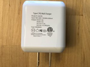 Quntis PD Fast Charger and Cable specs