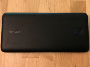 Anker PowerCore Essential 20000 PD in trickle charge mode