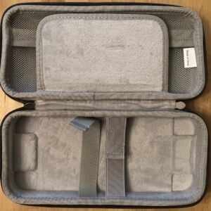 Bottom of Inateck Carrying Case. Bottom of Inateck Carrying Case.