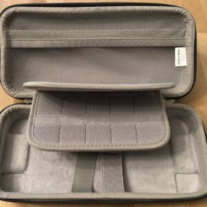 Inateck Carrying Case interior. Inateck Carrying Case interior.