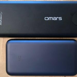 Top: Omars PowerSurge 20000 45W USB-C PD. Bottom: ZMI PowerPack 20000. Top: Omars PowerSurge 20000 45W USB-C PD. Bottom: ZMI PowerPack 20000.