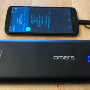 Omars PowerSurge 20000 45W USB-C PD with the Moto G6 Omars PowerSurge 20000 45W USB-C PD with the Moto G6