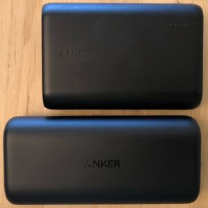 Top: Anker PowerCore 10000. Bottom: Anker PowerCore 10000 PD. Top: Anker PowerCore 10000. Bottom: Anker PowerCore 10000 PD.