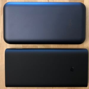 Top: ZMI PowerPack 20000. Bottom: Xiaomi Mi Power Bank 3. Top: ZMI PowerPack 20000. Bottom: Xiaomi Mi Power Bank 3.