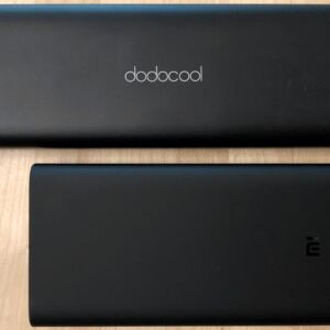 Top: dodocool 20100 45W Type-C PD. Bottom: Xiaomi Mi Power Bank 3. Top: dodocool 20100 45W Type-C PD. Bottom: Xiaomi Mi Power Bank 3.