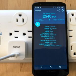 AUKEY PA-Y18 18W PD with Moto G6 AUKEY PA-Y18 18W PD with Moto G6