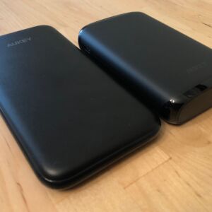 Left: AUKEY PB-Y13 10000 USB-C PD. Right: AUKEY PB-Y22 10000 USB-C PD. Left: AUKEY PB-Y13 10000 USB-C PD. Right: AUKEY PB-Y22 10000 USB-C PD.