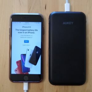 AUKEY PB-Y13 10000 USB-C PD with iPhone 8 AUKEY PB-Y13 10000 USB-C PD with iPhone 8