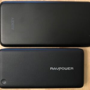 Top: AUKEY PB-Y14 20000 USB-C. Bottom: RAVPower Turbo 20100. Top: AUKEY PB-Y14 20000 USB-C. Bottom: RAVPower Turbo 20100.