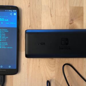 Anker PowerCore 20100 Nintendo Switch Edition with Moto G6 Anker PowerCore 20100 Nintendo Switch Edition with Moto G6