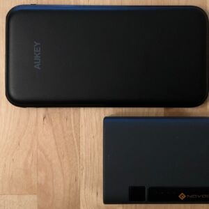 Top: AUKEY PB-Y13 10000 USB-C PD. Bottom: Novoo PowerCube Mini 10000. Top: AUKEY PB-Y13 10000 USB-C PD. Bottom: Novoo PowerCube Mini 10000.