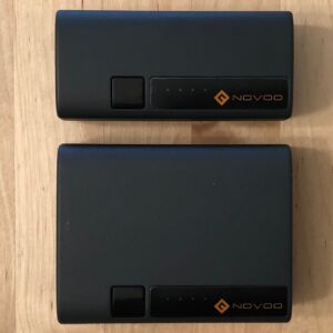 Top: Novoo PowerCube Mini 5000. Bottom: Novoo PowerCube Mini 10000. Top: Novoo PowerCube Mini 5000. Bottom: Novoo PowerCube Mini 10000.