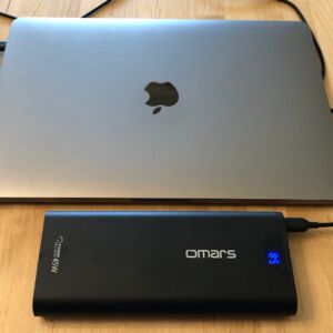 Omars PowerSurge 20000 45W USB-C PD with MacBook Pro 13-inch Omars PowerSurge 20000 45W USB-C PD with MacBook Pro 13-inch