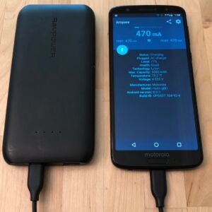 RAVPower 10000 USB-C with Moto G6 RAVPower 10000 USB-C with Moto G6