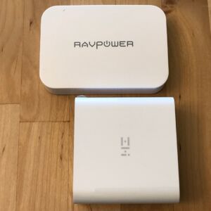 Top: RAVPower PD Pioneer 45W GaN. Bottom: ZMI PowerPlug Turbo. Top: RAVPower PD Pioneer 45W GaN. Bottom: ZMI PowerPlug Turbo.