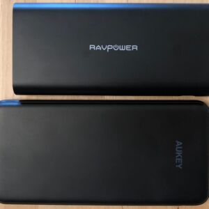 Top: RAVPower Ace 26800. Bottom: AUKEY PB-Y14 20000 USB-C. Top: RAVPower Ace 26800. Bottom: AUKEY PB-Y14 20000 USB-C.