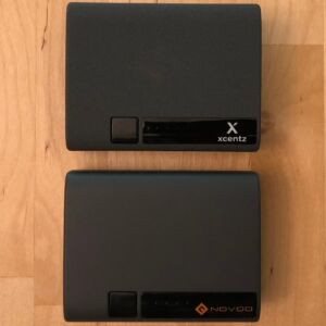 Top: Xcentz xWingMan Dual 10000. Bottom: NOVOO PowerCube Mini 10000. Top: Xcentz xWingMan Dual 10000. Bottom: NOVOO PowerCube Mini 10000.