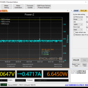 Power usage test - Stress condition (2019 Switch) Power usage test - Stress condition (2019 Switch)