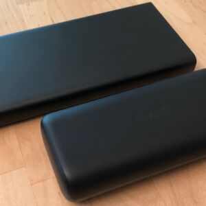 Top: ZMI PowerPack Ambi 10K Dual USB-C. Bottom: Anker PowerCore 10000 PD. Top: ZMI PowerPack Ambi 10K Dual USB-C. Bottom: Anker PowerCore 10000 PD.