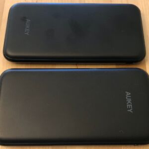 Top: AUKEY PB-Y25 Sprint Wireless. Bottom: AUKEY PB-Y13 10000 USB-C. Top: AUKEY PB-Y25 Sprint Wireless. Bottom: AUKEY PB-Y13 10000 USB-C.