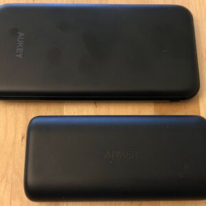 Top: AUKEY PB-Y25 Sprint Wireless. Bottom: Anker PowerCore 10000 PD. Top: AUKEY PB-Y25 Sprint Wireless. Bottom: Anker PowerCore 10000 PD.