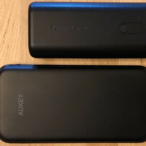 Top: PowerAdd Energy Cell II 10000. Bottom: AUKEY PB-Y13 18W PD. Top: PowerAdd Energy Cell II 10000. Bottom: AUKEY PB-Y13 18W PD.