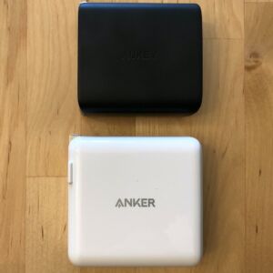 Top: AUKEY PA-D2 Focus Duo 36W. Bottom: Anker PowerPort Atom PD 2. Top: AUKEY PA-D2 Focus Duo 36W. Bottom: Anker PowerPort Atom PD 2.