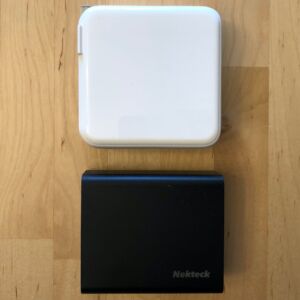 Top: ZeaLife 87W USB-C PD. Bottom: Nekteck 60W USB-C PD. Top: ZeaLife 87W USB-C PD. Bottom: Nekteck 60W USB-C PD.