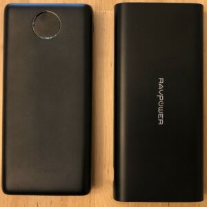 Left: Omars Power Pack 26800. Right: RAVPower Ace 26800. Left: Omars Power Pack 26800. Right: RAVPower Ace 26800.