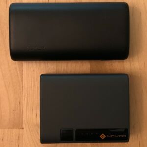 Top: AUKEY PB-Y36 Sprint Go Mini 10000 PD. Bottom: Novoo PowerCube Mini 10000. Top: AUKEY PB-Y36 Sprint Go Mini 10000 PD. Bottom: Novoo PowerCube Mini 10000.