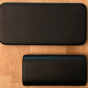 Top: RAVPower PD Pioneer 10000 18W. Bottom: AUKEY PB-Y36 Sprint Go Mini 10000 PD. Top: RAVPower PD Pioneer 10000 18W. Bottom: AUKEY PB-Y36 Sprint Go Mini 10000 PD.