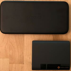 Top: RAVPower PD Pioneer 10000 18W. Bottom: Novoo PowerCube Mini 10000. Top: RAVPower PD Pioneer 10000 18W. Bottom: Novoo PowerCube Mini 10000.
