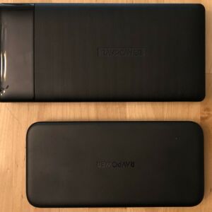 Top: RAVPower PD Pioneer 20000 18W. Bottom: RAVPower PD Pioneer 10000 18W. Top: RAVPower PD Pioneer 20000 18W. Bottom: RAVPower PD Pioneer 10000 18W.