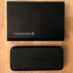 Top: PowerArc ArcPack 15000. Bottom: RAVPower PD Pioneer 10000 29W. Top: PowerArc ArcPack 15000. Bottom: RAVPower PD Pioneer 10000 29W.