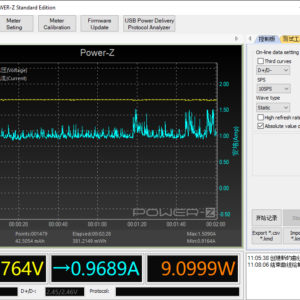 iPhone 8 power meter (USB-C) iPhone 8 power meter (USB-C)