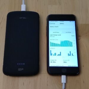 SP QP75 PD with iPhone 8 SP QP75 PD with iPhone 8